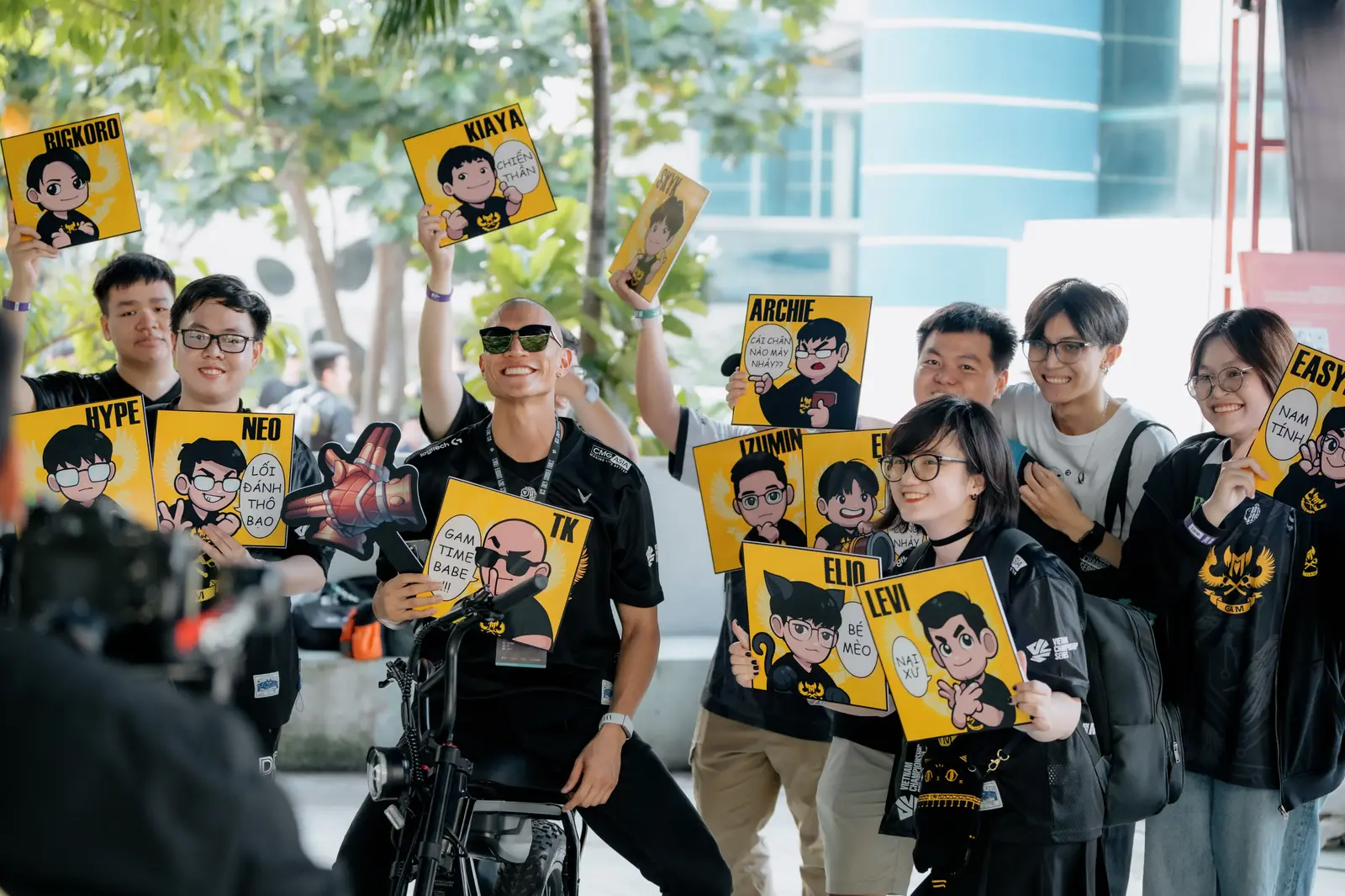 TK and the #GAMFAM at a GAM event